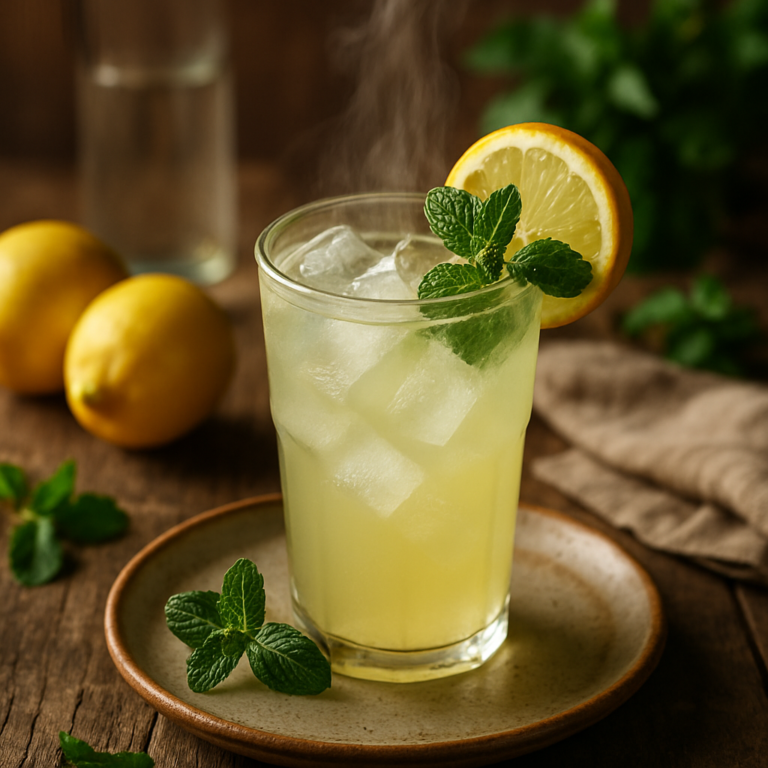 Limonadă cu mentă