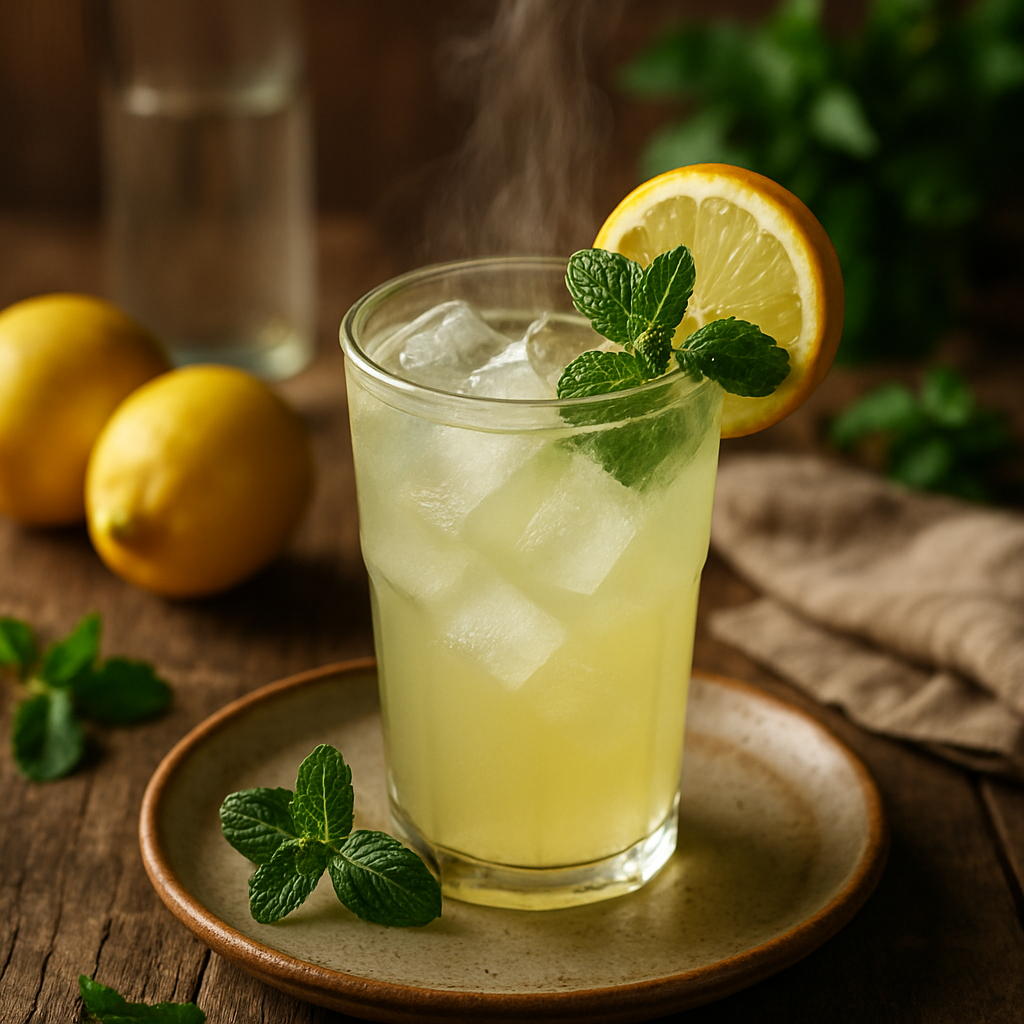 Limonadă cu mentă
