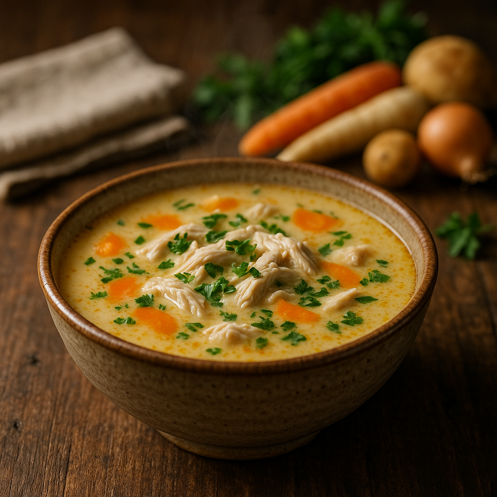 Ciorbă rădăuțeană sănătoasă, cremoasă, aromată și echilibrată