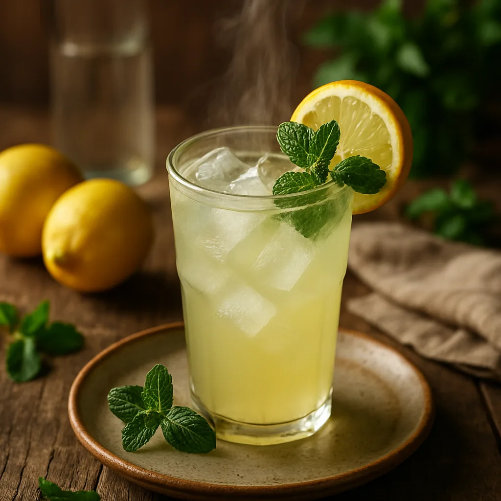 Limonadă cu mentă