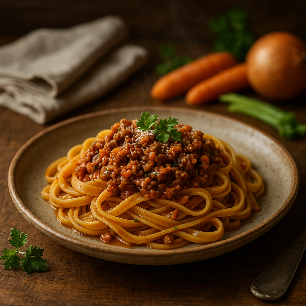 Paste Bolognese, Ragù Sănătos cu Legume Ascunse