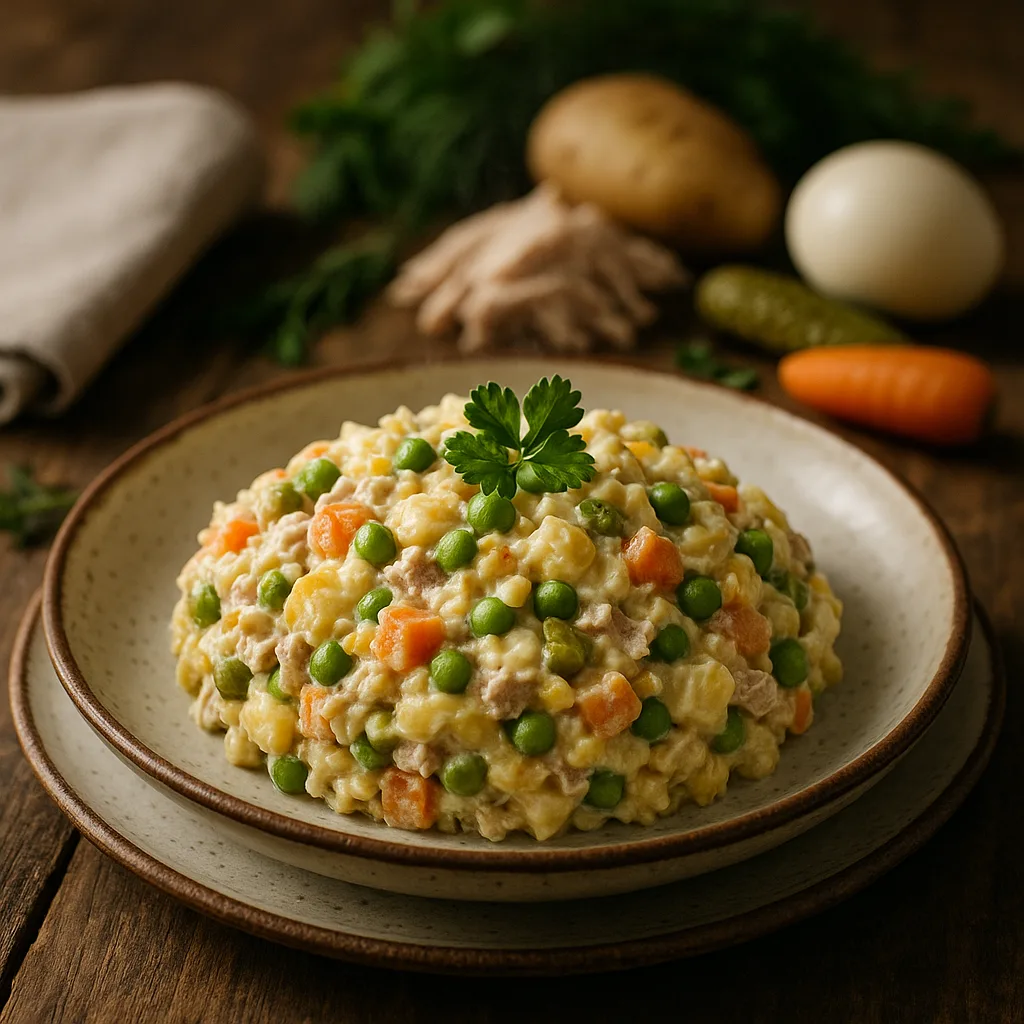 Salată de boeuf mai sănătoasă