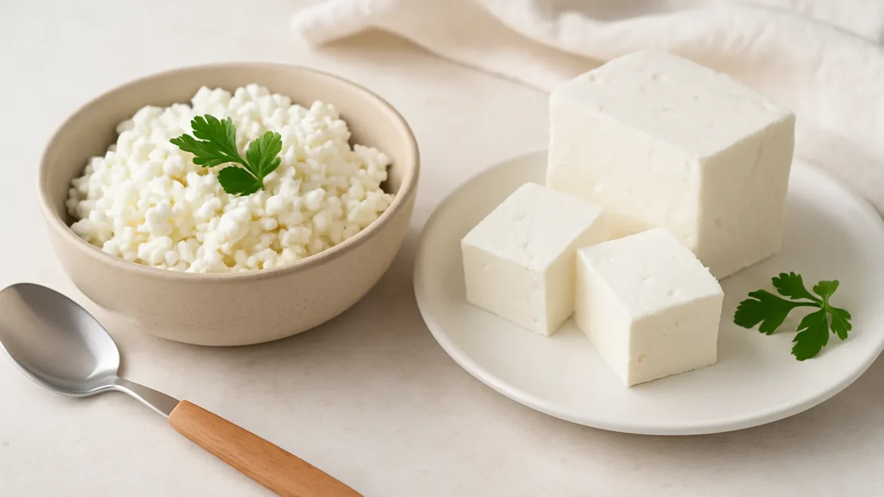 Branza de vaci vs telemea: calorii si proteine