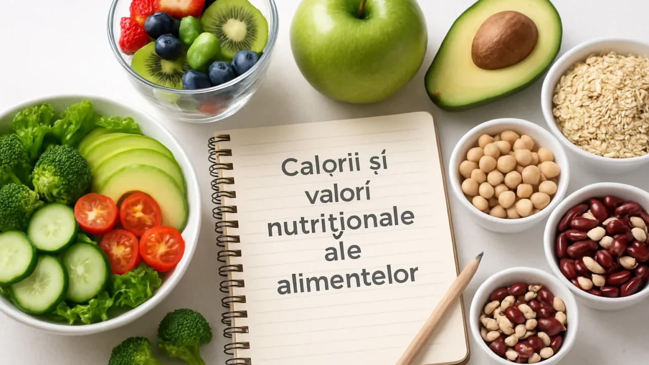 Ghid de calorii si valori nutritionale ale alimentelor