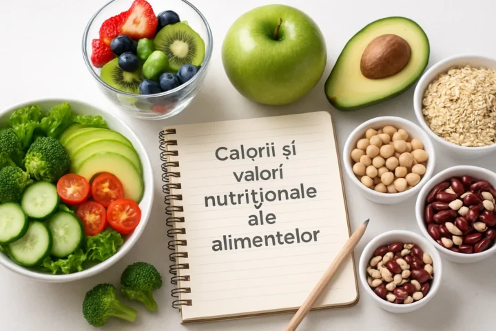 Ghid de calorii si valori nutritionale ale alimentelor